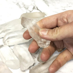 500g Clear Quartz Crystal Terminated | Himalayan Salt Factory