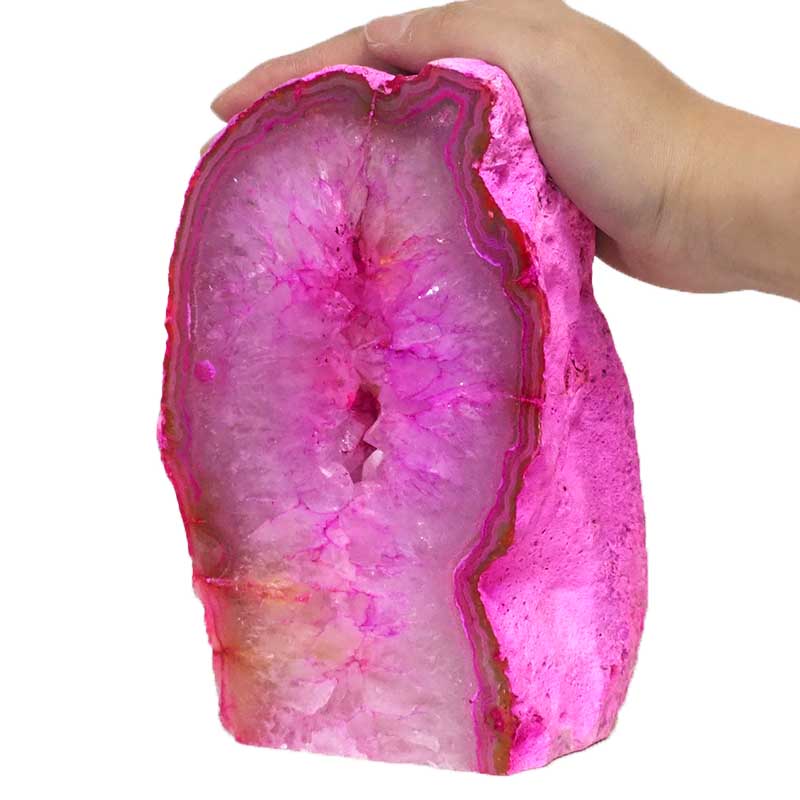 2.45Kg Agate Crystal Lamp J1291 4 Agate Crystal Lamp J1291 | Himalayan Salt Factory