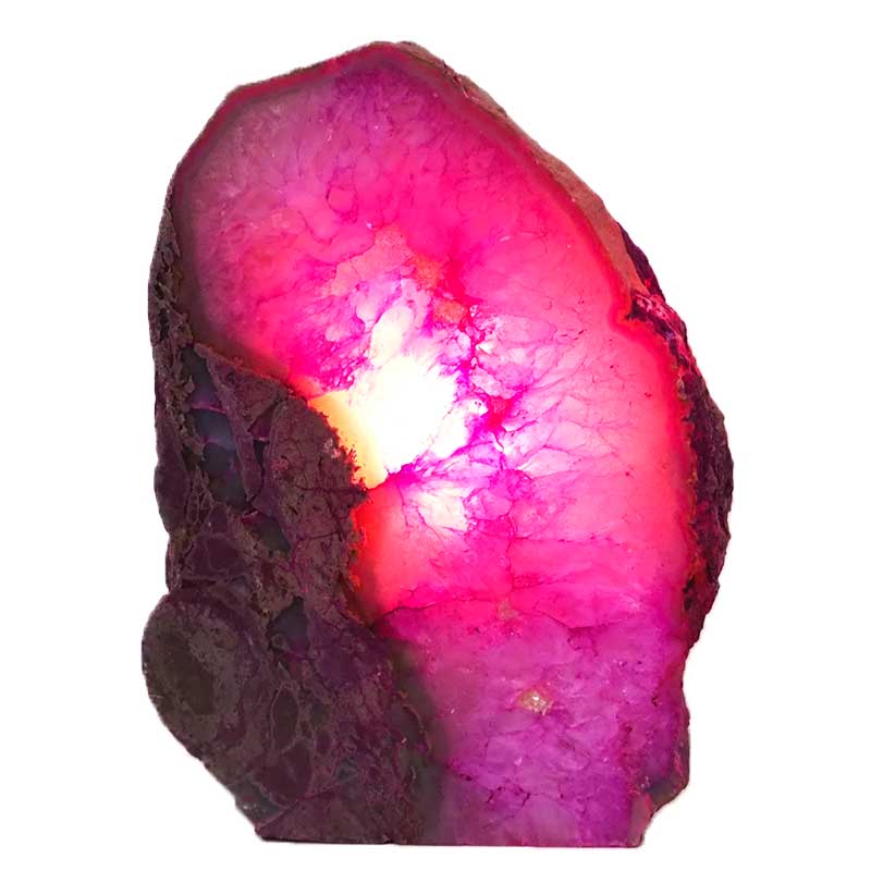 3.13Kg Agate Crystal Lamp J1293 4 Agate Crystal Lamp J1293 | Himalayan Salt Factory