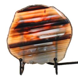 Brazilian Sliced Agate Crystal Lamp J1302-2 | Himalayan Salt Factory