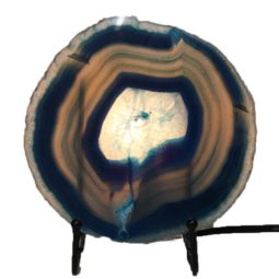 Sliced Brazilian Crystal Agate Lamp J1321 8 Brazilian Sliced Crystal Agate Lamp J1321 | Himalayan Salt Factory