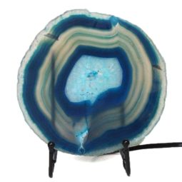 Brazilian Sliced Crystal Agate Lamp J1321 | Himalayan Salt Factory