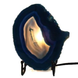 Sliced Brazilian Crystal Agate Lamp J1328 8 Brazilian Sliced Crystal Agate Lamp J1328 | Himalayan Salt Factory
