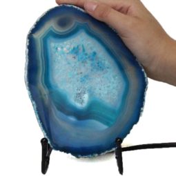 Sliced Brazilian Crystal Agate Lamp J1332 9 Brazilian Sliced Crystal Agate Lamp J1332 | Himalayan Salt Factory