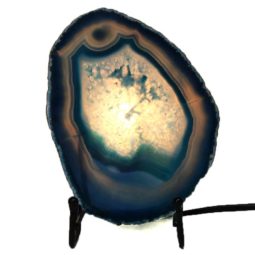 Sliced Brazilian Crystal Agate Lamp J1332 8 Brazilian Sliced Crystal Agate Lamp J1332 | Himalayan Salt Factory