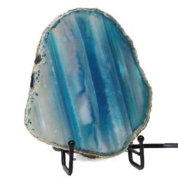 Brazilian Sliced Crystal Agate Lamp J136 | Himalayan Salt Factory