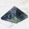Rainbow Fluorite Pyramid – Medium 2 Rainbow Fluorite Pyramid – Medium | Himalayan Salt Factory