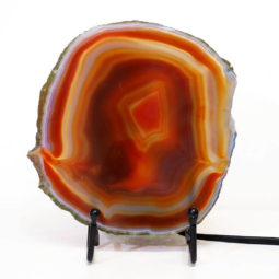 Sliced Brazilian Crystal Agate Lamp S563 | Himalayan Salt Factory