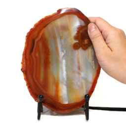 Sliced Brazilian Crystal Agate Lamp S573 9 Sliced Brazilian Crystal Agate Lamp S573 | Himalayan Salt Factory