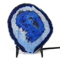 Sliced Brazilian Crystal Agate Lamp S606 | Himalayan Salt Factory