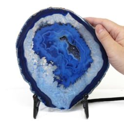 Sliced Brazilian Crystal Agate Lamp S606 9 Sliced Brazilian Crystal Agate Lamp S606 | Himalayan Salt Factory