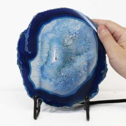 Sliced Brazilian Crystal Agate Lamp S608 9 Sliced Brazilian Crystal Agate Lamp S608 | Himalayan Salt Factory