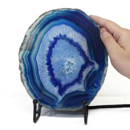 Sliced Brazilian Crystal Agate Lamp S610 9 Sliced Brazilian Crystal Agate Lamp S610 | Himalayan Salt Factory