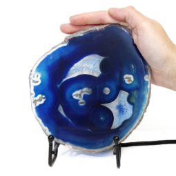 Sliced Brazilian Crystal Agate Lamp S612 7 Sliced Brazilian Crystal Agate Lamp S612-1 | Himalayan Salt Factory