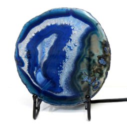 Sliced Brazilian Crystal Agate Lamp S619-1 | Himalayan Salt Factory