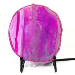 Sliced Brazilian Crystal Agate Lamp S625-1 | Himalayan Salt Factory