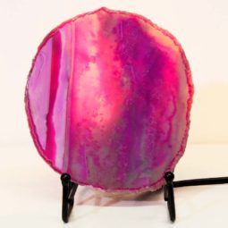 Sliced Brazilian Crystal Agate Lamp S625 7 Sliced Brazilian Crystal Agate Lamp S625 | Himalayan Salt Factory