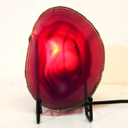 Sliced Brazilian Crystal Agate Lamp S642 8 Sliced Brazilian Crystal Agate Lamp S642 | Himalayan Salt Factory