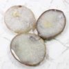 2.35kg Sliced Thick Agate Crystal Plate 3 Piece Set J1314 1 Sliced Thick Agate Crystal Plate 3 Piece Set J1314-1 | Himalayan Salt Factory