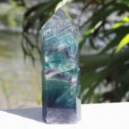 Terminated Point Fluorite Generator Large J1286 | Himalayan Salt Factory