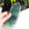 Terminated Point Fluorite Generator Large J1287 | Himalayan Salt Factory