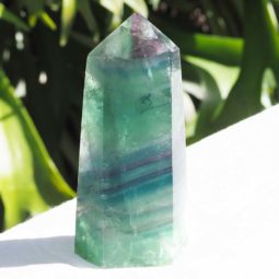 Terminated Point Fluorite Generator Large J1287 | Himalayan Salt Factory