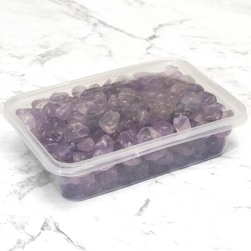 1kg Amethyst Mini Tumbled Stone (1cm x 2cm) Parcel - A Grade 5 1kg Amethyst Mini Tumbled Stone (1cm x 2cm) Parcel - A Grade | Himalayan Salt Factory