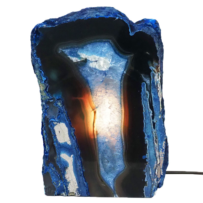 3.3Kg Agate Crystal Lamp J1387 4 Agate Crystal Lamp J1387 | Himalayan Salt Factory