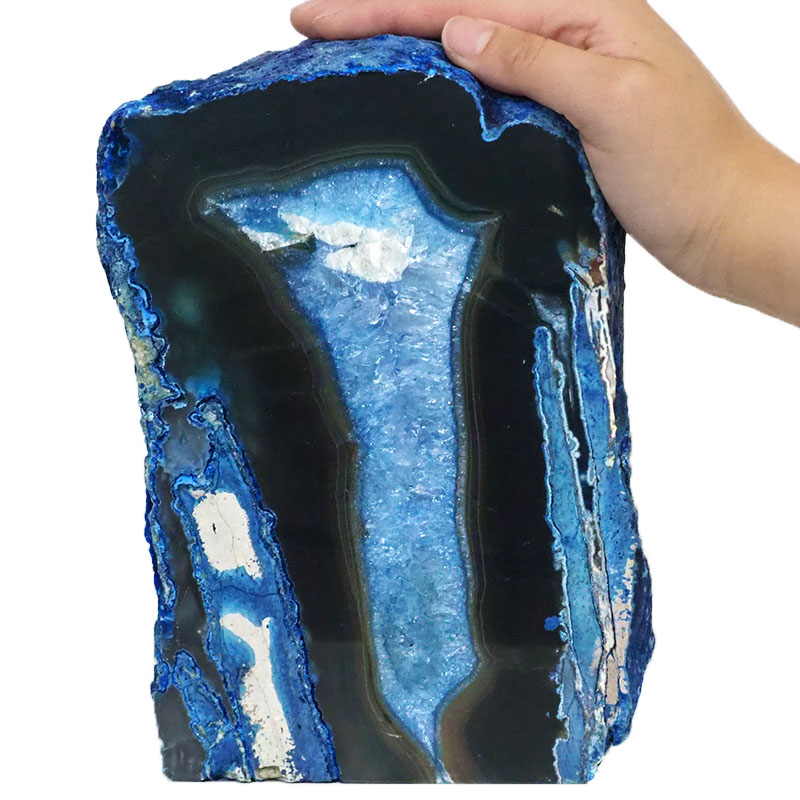 3.3Kg Agate Crystal Lamp J1387 5 Agate Crystal Lamp J1387 | Himalayan Salt Factory
