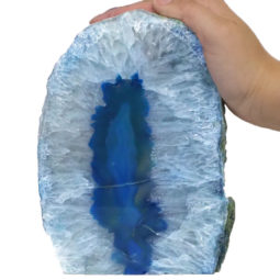 Agate Crystal Lamp J1388 | Himalayan Salt Factory