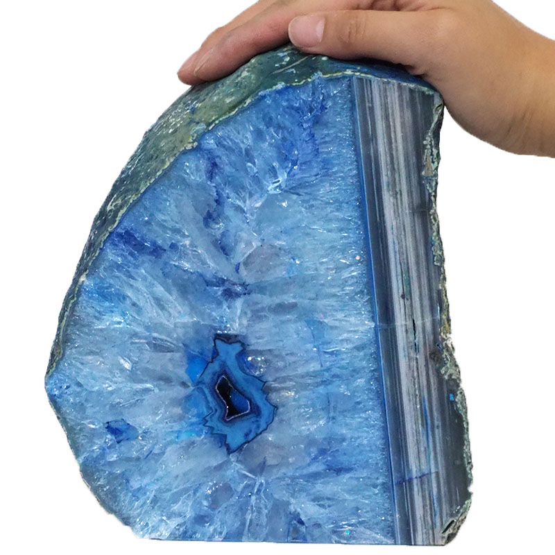 4.1Kg Agate Crystal Lamp J1394 5 Agate Crystal Lamp J1394 | Himalayan Salt Factory