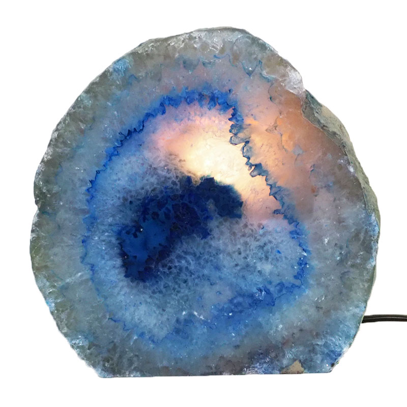 3.5Kg Agate Crystal Lamp J1408 4 Agate Crystal Lamp J1408 | Himalayan Salt Factory