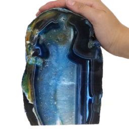 2.7Kg Agate Crystal Lamp J1410 8 Agate Crystal Lamp J1410 | Himalayan Salt Factory
