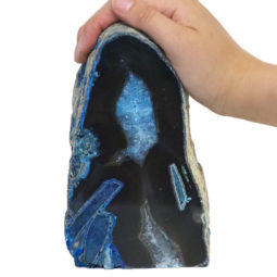 2.2Kg Agate Crystal Lamp J1411 8 Agate Crystal Lamp J1411 | Himalayan Salt Factory