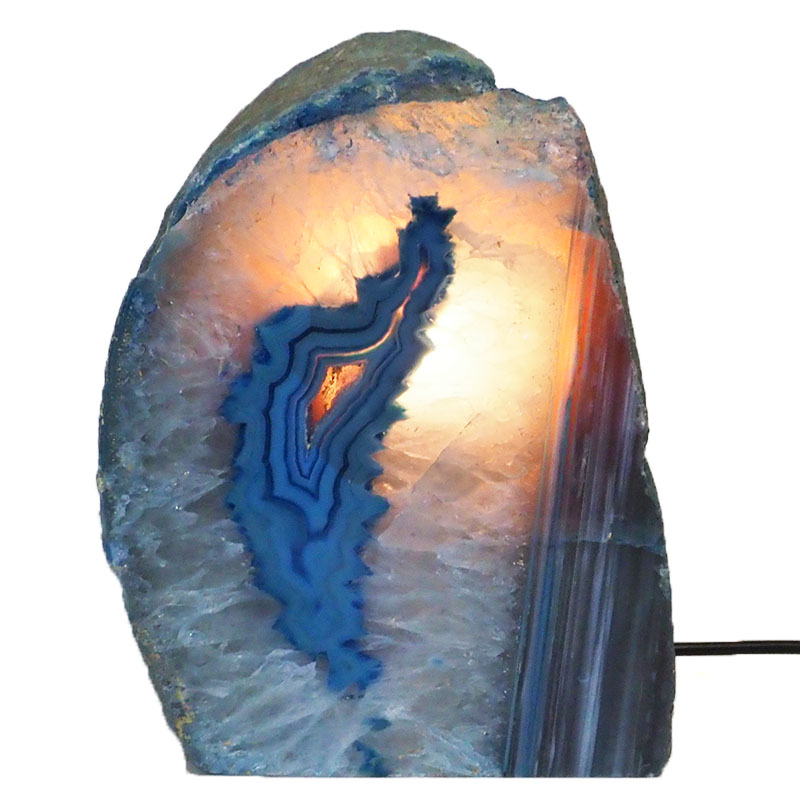 1.92Kg Agate Crystal Lamp J1412 4 Agate Crystal Lamp J1412 | Himalayan Salt Factory