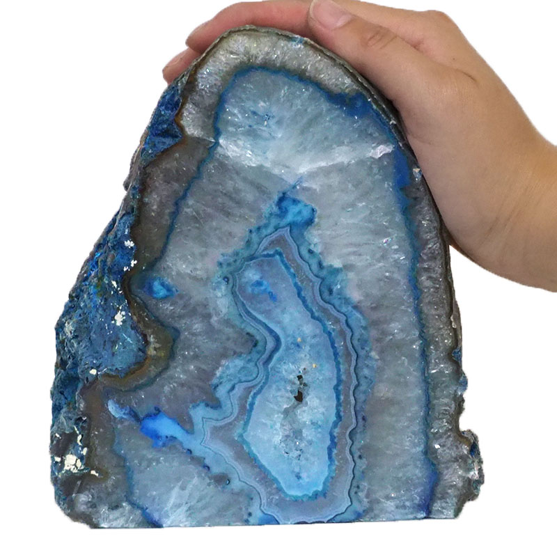 2.42Kg Agate Crystal Lamp J1414 5 Agate Crystal Lamp J1414 | Himalayan Salt Factory