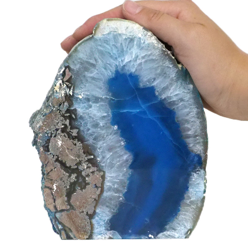 2.28Kg Agate Crystal Lamp J1415 5 Agate Crystal Lamp J1415 | Himalayan Salt Factory