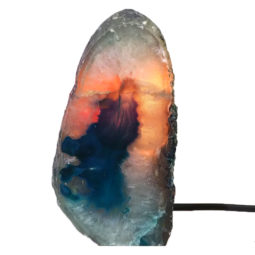 Agate Crystal Lamp J1419 | Himalayan Salt Factory