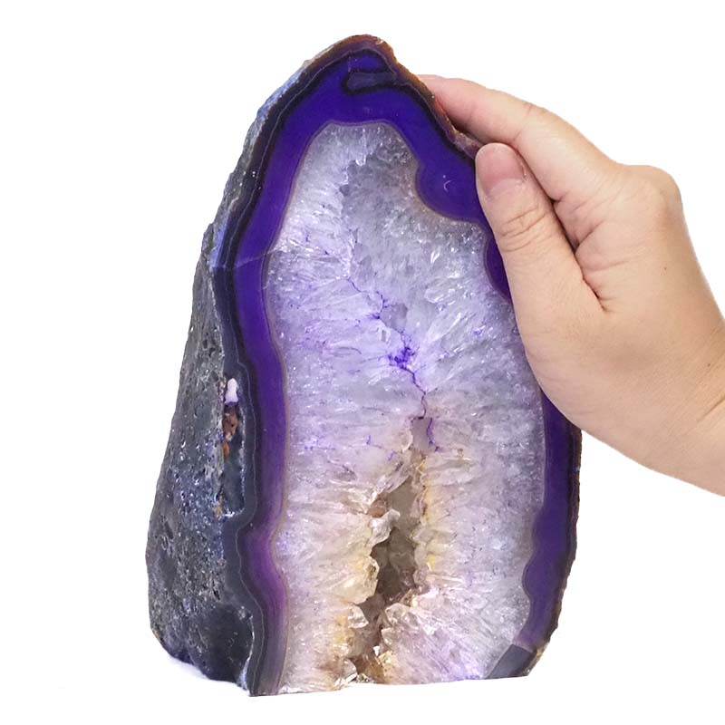 Agate Crystal Lamp S706 5 Agate Crystal Lamp S706 | Himalayan Salt Factory