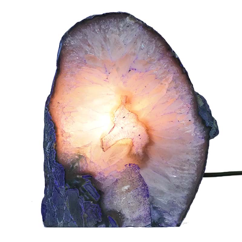 Agate Crystal Lamp S711 4 Agate Crystal Lamp S711 | Himalayan Salt Factory
