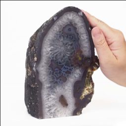 Natural Agate Crystal Lamp S712 7 Natural Agate Crystal Lamp S712 | Himalayan Salt Factory