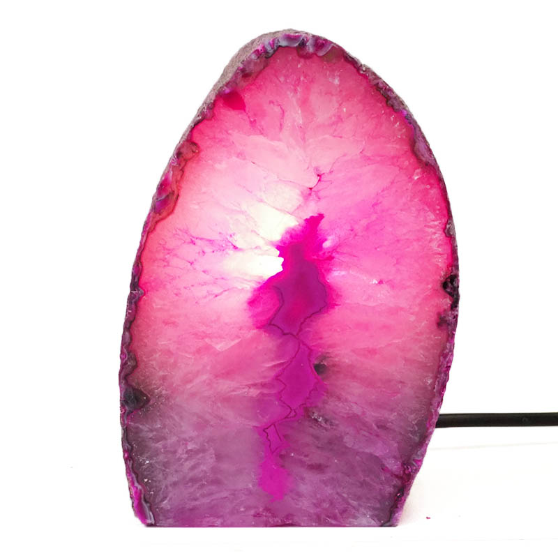 Agate Crystal Lamp S713 4 Agate Crystal Lamp S713 | Himalayan Salt Factory