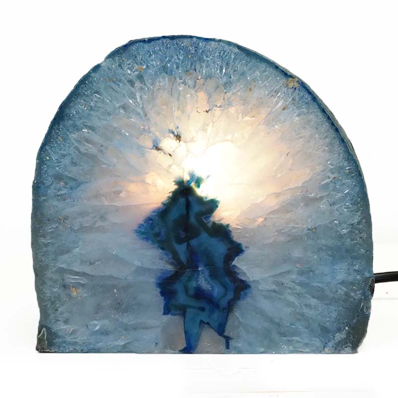 Agate Crystal Lamp S716 4 Agate Crystal Lamp S716 | Himalayan Salt Factory