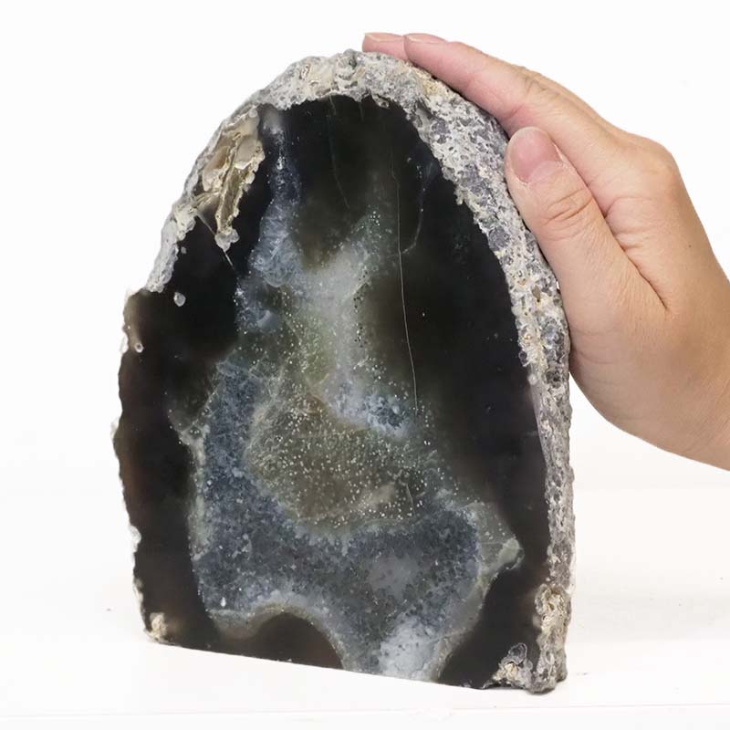 Natural Agate Crystal Lamp S724 5 Natural Agate Crystal Lamp S724 | Himalayan Salt Factory
