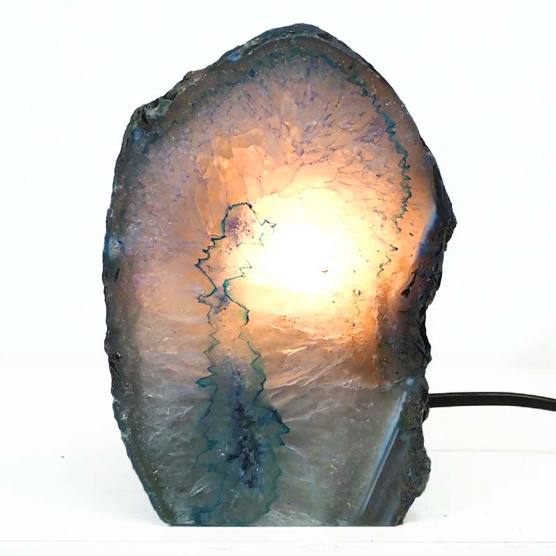 Agate Crystal Lamp S725 4 Agate Crystal Lamp S725 | Himalayan Salt Factory