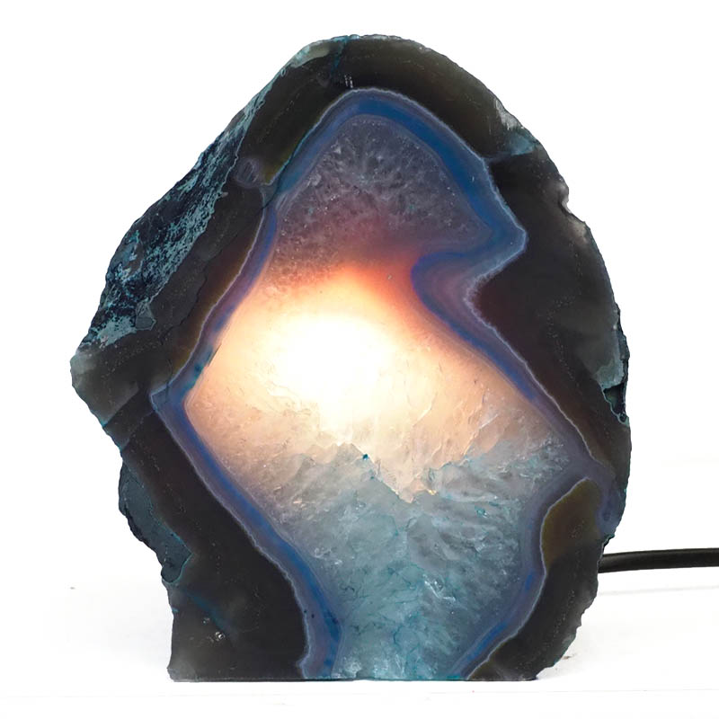 Agate Crystal Lamp S726 4 Agate Crystal Lamp S726 | Himalayan Salt Factory