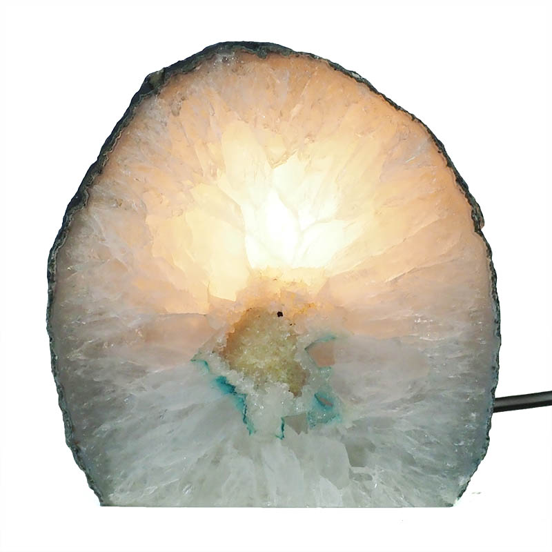Agate Crystal Lamp S728 4 Agate Crystal Lamp S728 | Himalayan Salt Factory
