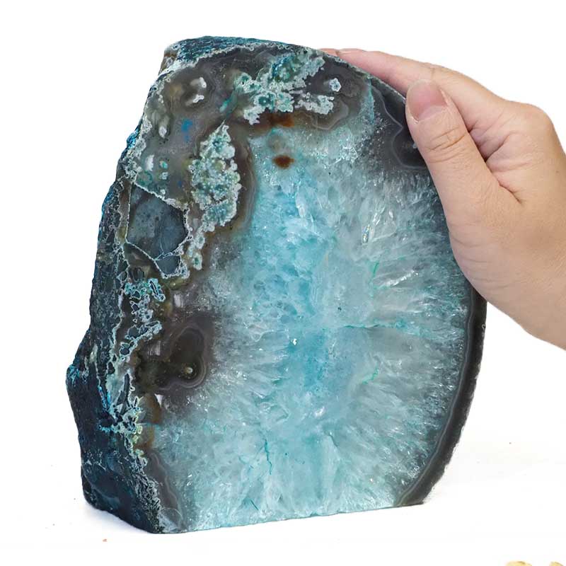 Agate Crystal Lamp S732 5 Agate Crystal Lamp S732 | Himalayan Salt Factory