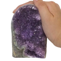 Amethyst Crystal Geode Specimen J1398 | Himalayan Salt Factory