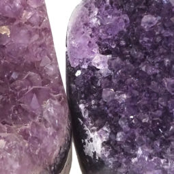 Amethyst Crystal Geode Specimen Set J1395 | Himalayan Salt Factory